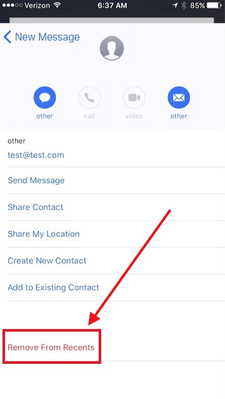 How To Remove Email Addresses From Iphone Contact List