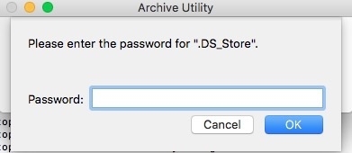 Mac Unzip Password Protected FIles