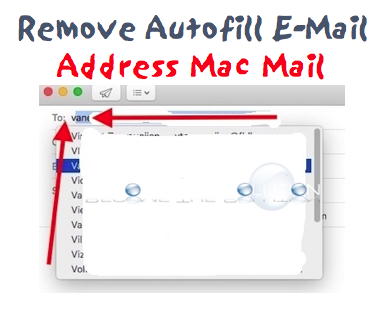 How To: Mac Mail Remove Autofill Email Address - Latest Version