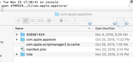 App Store Cache Folder Mac