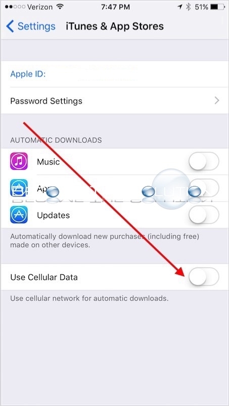 IPhone Disable App Store iTunes Automatically