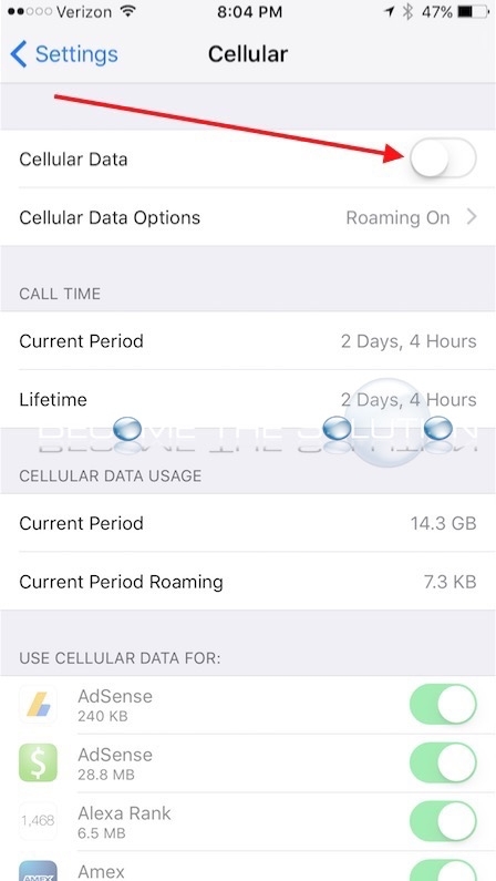 How To: Easily Save iPhone Data Usage - 448 x 795 jpeg 99kB