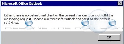 Fix: Either There is no Default Mail Client or The Current Mail Client – Outlook