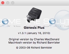 sega genesis emulator for mac os x