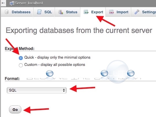 Backup joomla sql database cpanel