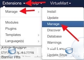 Uninstall VirtueMart from Joomla 3 plugins