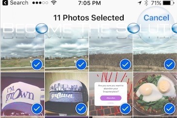How To: Select Multiple Photos from Camera - iPhone