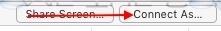 Mac x server connect as