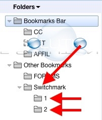 Google chrome switchmark multiple bookmarks