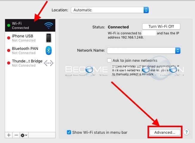 Mac wireless networks advanced