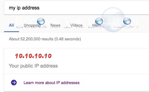 find ip address of website mac terminal