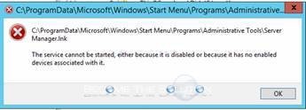 Fix: The Service Cannot Be Started Either Because it is Disabled or Because it has no Enabled Devices Associated With It - Microsoft Windows