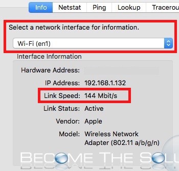 How To: Mac Find WiFi Connection Speed