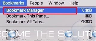 Google chrome mac bookmarks manager