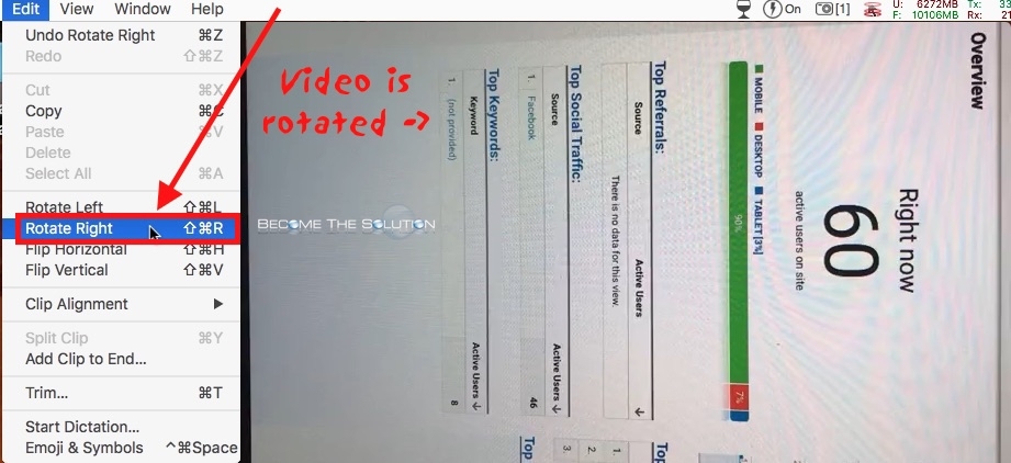 rotate a video mac