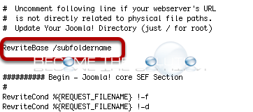 Getting Joomla URL Re-Writing to Work With Apache Mac