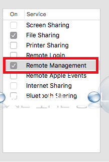 apple mac remote management