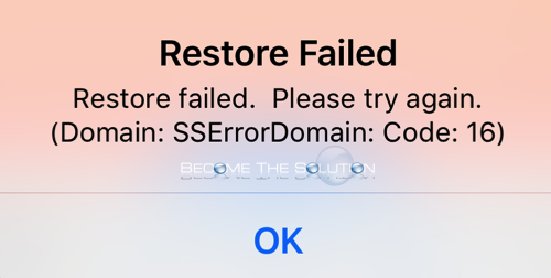 Fix: SSErrorDomain: Code:16 – App Store