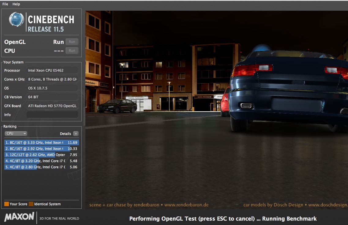 CINEBENCH 2024 download the new version for apple