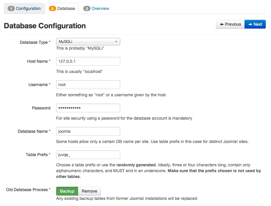 Joomla Mac X