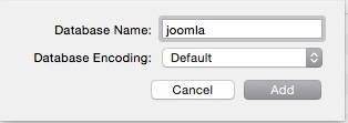 Mac X Joomla Install New