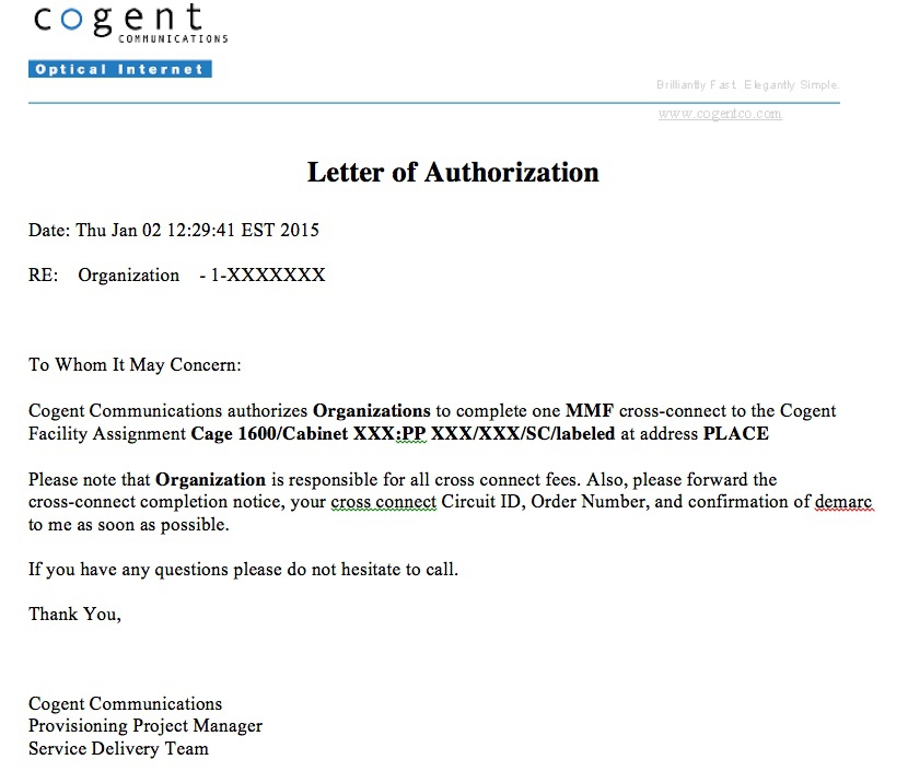 Loa Letter Of Authorization Sample from becomethesolution.com