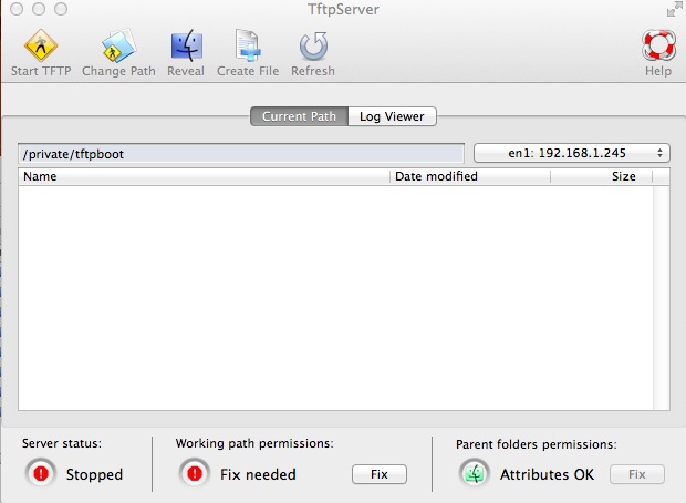 mac tftp client