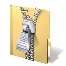 mac os zip select files with folder structure