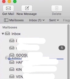 Mac Mail 10.11 El Captain Re-Arrange Accounts