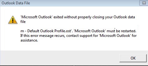 outlook prevents mac shutdown