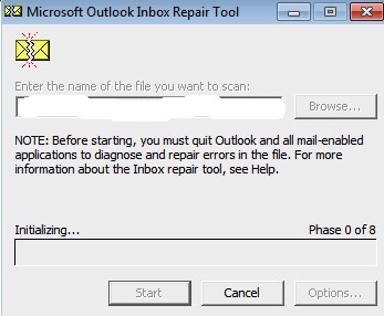 Outlook Repair Scanpst